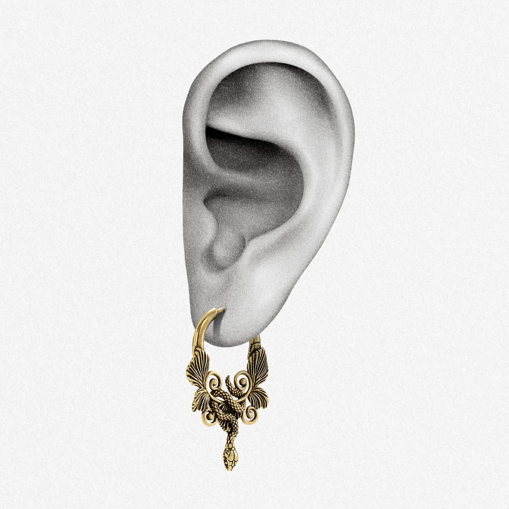 CELESTIAL SERPENT EARRINGS
