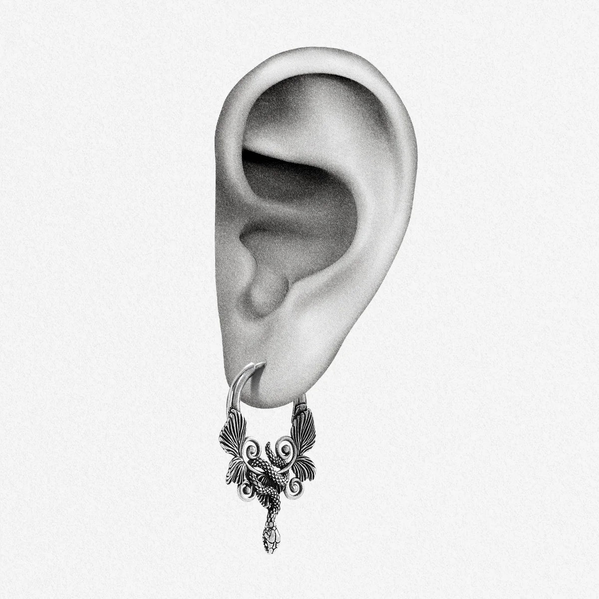 CELESTIAL SERPENT EARRINGS