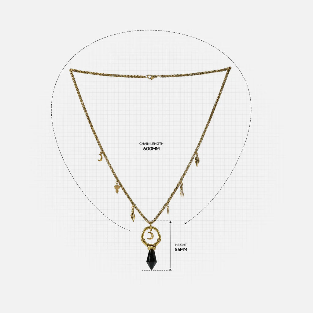 CRESCENT WARD NECKLACE